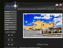 Tablet Screenshot of hotel-orion.hr